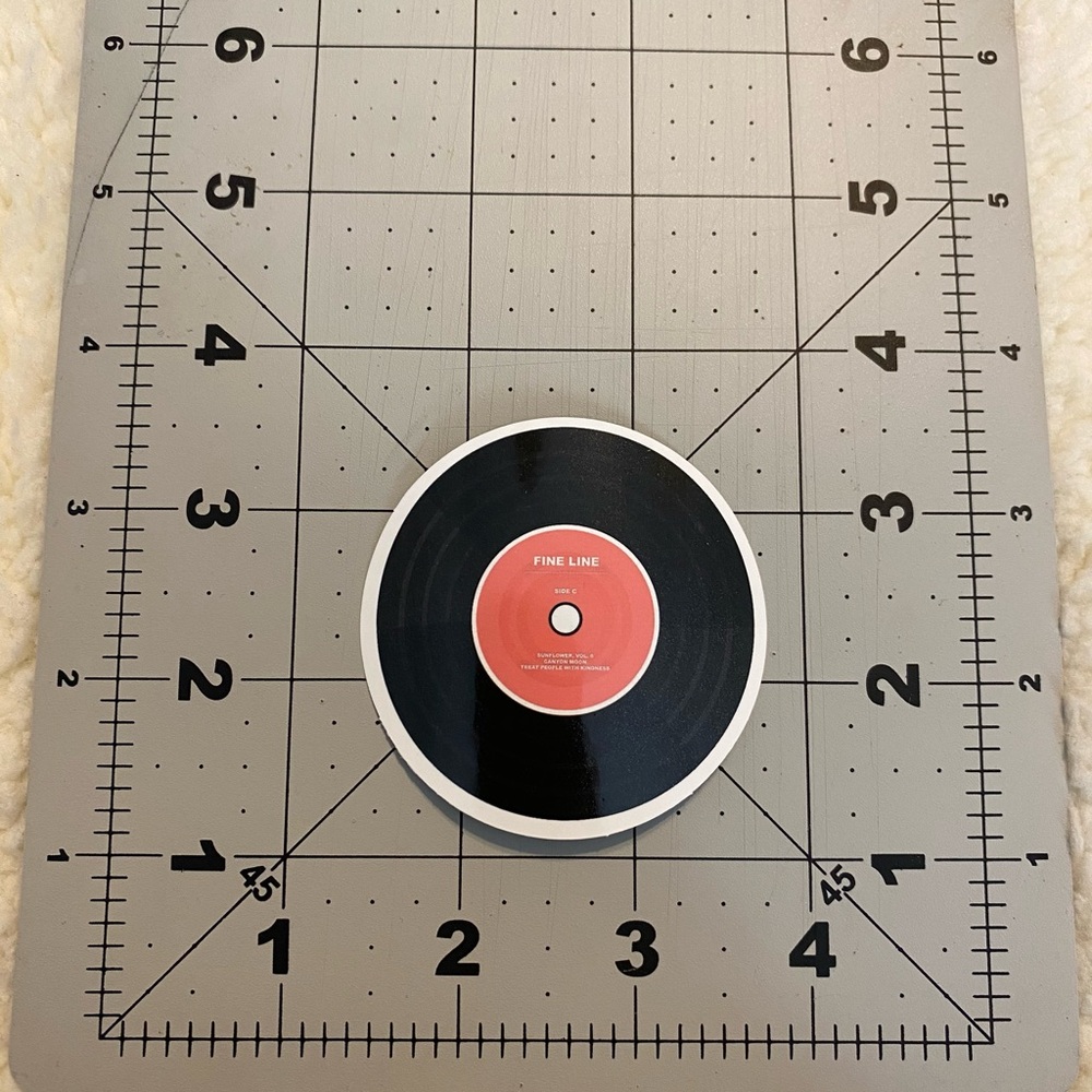 🌈20/$12🌈 Fine Line Vinyl Record Sticker - Picture 2 of 3